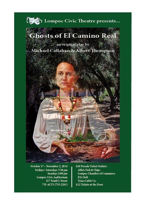Poster for "Ghosts of El Camino Real"